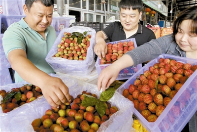荔枝、菠萝、西瓜等 应季水果 批量上市